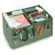 Collapsible Trunk Storage Tote Luggage Storage For Suv Two Compartments Foldable
