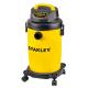 17L Stanley Wet Dry Vacuum Cleaner 4.5 Gallon 4 Swivel Casters Multi Direction