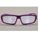 Promotional Plastic Diffraction Glasses With Clear Fireworks Film