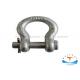 G2130 Safety Bow Shackle , Bolt Type Shackle 6-43mm Size High Tensile Force