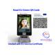 Green Pass face recognition thermal camera Access Control Multi Languages