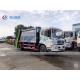Dongfeng Left Hand Driving 8 Tons Garbage Compactor Truck