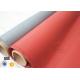 Thermal insulation blankets 800℃ 0.8MM Red Silicone Coated High Silica Fabric