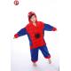 Anime Flannel Pajama Boys Spiderman Onesie , Boys fluffy polyester Onesie Homewear