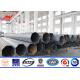 Q345 Galvanized Steel Pole Conical Power Transmission Electric Tubular Tower