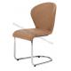 Fashion Furniture Dining Chair Plywood Material Glossy Chromed Leg Home Decors