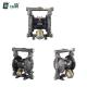 1" Air Operated Double Diaphragm Pump For Slurry 40Gpm Aluminum Alloy