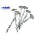 Galvanized Steel Roofing Nails With Umbrella Head For Attaching Roofing Materials