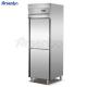 Practical Stainless Steel 500L Fridge Freezer , Soundless Commercial Upright Freezer