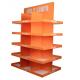 Orange Compartment Cardboard Corrugated Display Rack Digital 3D Design