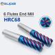 35 Degree Helix Angle 6 Flutes CNC Lathe Milling Cutters For Semiconductor Industry