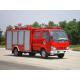 Compact Fire Fighting Water Truck 88KW 4x2 With 2000L Capacity