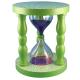 Home Decor Time Out Sand Timer 60 Minutes Wooden Hourglass Stool
