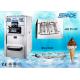 6248A Gravity Feed Table Top Ice Cream Machine For Business Stainless Steel Material