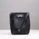 high quality women black leather bucket bag designer luxury handbags calfskin shoulder bags famous brand shoulder bags