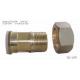 TLY-1075 1/2-2 MF  water  meter brass nut free connection NPT copper fittng water oil gas mixer matel plumping joint