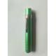 10mm Hole Green Color Glossy Finish Pen Styple Aluminum Alloy Chalk Holder