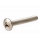 M4 M6  Steel SS304 Slotted Phillips Drive Cross Recessed Truss Head Machine Screw