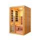 Indoor Wooden Small Infrared & Steam Combination Sauna 2 Person