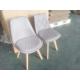Cushion With High Density Rebound Foam Beech Leg Chairs