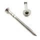 Torx / Star Drive Knurled Shoulder Stainless Steel 304 Type 17 Wood Screws For Hardwood