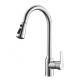 Deck Mounted 12L/Min Single Handle Pull Down Kitchen Faucet
