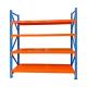 Blue Longspan Boltless Assembly Shelves Orange Warehouse Versatile Storage Medium Duty Rack