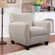 Stain Resistant Modern Single Seater Chair Antiwear Nontoxic For Living Room