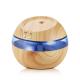 Portable Wood Grain Electric Aroma Diffuser 300ml for App-Controlled Humidity Control