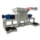 Wood And Plastic Tray Waste Shredder Machine With Double / Four Shaft Design