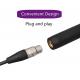 FCC Silver Professional Microphone For Singing And Recording 140dB SPL