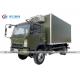 HOWO 4x4 AWD Thermo King Freezer Refrigerator Box Truck 10Tons 10MT For Meat Transport