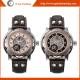 WN25 Retro Watch 2016 Hotsale Watches Man Mechanical Movement Forsing Watch Leather Watch