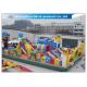Safety Octopus Party Style Inflatable Amusement Park With Slide For Fun Games