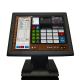 LED Resistive All In One Touchscreen Pos Terminal Cash Register J1900 15'' Aluminum Alloy Base