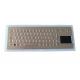 Short Stroke Industrial Keyboard With Touchpad IP67 Dynamic Vandal Proof
