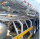 Mirror Aluminum 42000L Fuel Tanker Semi Trailer Is Exported To Saudi Arabia For Sale
