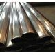 Customized Elliptical Steel Pipe 3m - 12m Governor Black / Galvanized Surface
