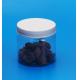 Airtight Transparent Plastic Jar Round Shape 59MM Caliber PP Screw Lid