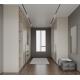 Hotel Walk In Cupboard Custom Closets Particle Board Carcass High Gloss