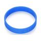 Dark Blue Solid Color Event Debossed Custom Silicone Rubber Wristbands