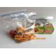 food grade PP PE Zip lockk bag / clear plastic food bag / zip lock bag for food packaging, Oem Plastic Zip Snack Food Pack