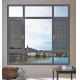 Soundproof Aluminum Casement Windows Insulation  for Office / Building