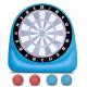 6ft PVC Inflatable Football Dart Board Blue Soccer Dart For Giant Yard Games