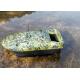Remote control fish boat Camouflage battery power and ABS plastic