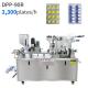 Customized Automatic Blister Packaging Machine 50pcs/Min For Tablet Capsules