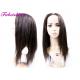 Brazilian Human Hairline Full Lace Wigs For Black Women Natural Color