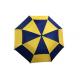 Anti Wind Double Canopy Golf Umbrella Windproof Frame For Windy Weather