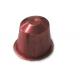Colorful Recipe Capsules Compatible Coffee Nespresso Tea Capsules With Height 27.5mm