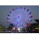 Adjustable Speed Amusement Park Ferris Wheel FRP Material For Outdoor Playground